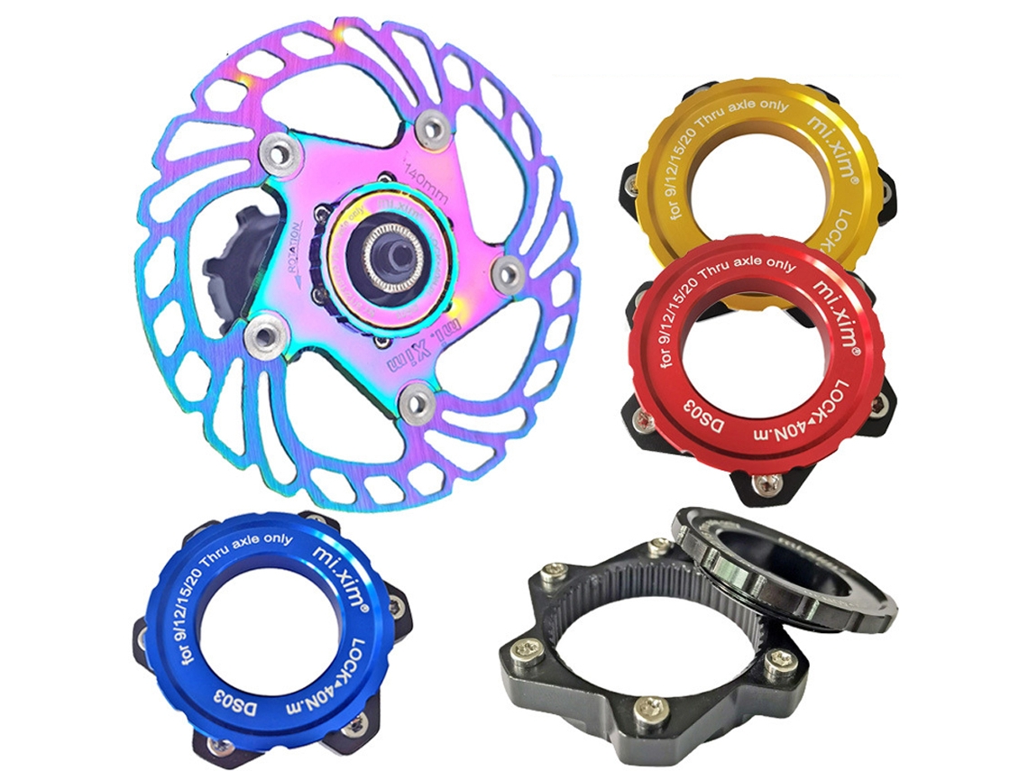 Adaptador Centerlock Para Conversión De Disco De Freno De 6 Pernos, Center Lock De 6 Pernos, Aluminio