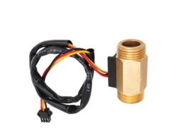 Yncm2026-sensor De Flujo De Líquido Con Efecto Hall Switch Medidor De Caudal Hilo G1/2 Masculino Dc5v 1~30l/min