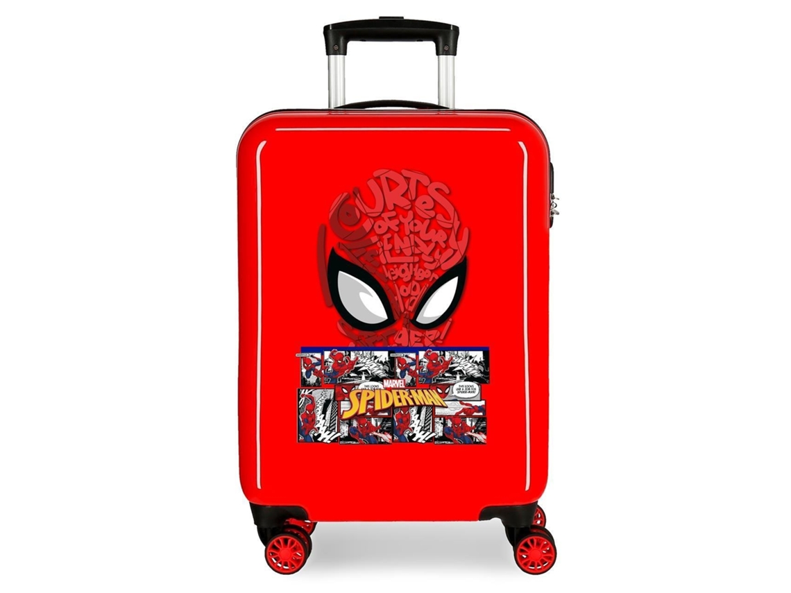 Maleta de Cabina MARVEL Spiderman Comic Rojo (38x55x20cm)