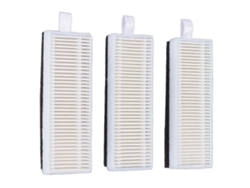 Filtro para aspiradora Hypa para Ecovacs N9+ con textura suave, malla, 3 unidades con nombre de la marca.