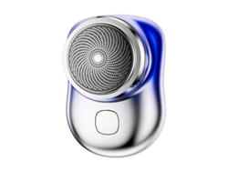 Mini Afeitadora Eléctrica Portátil, Recargable Por Usb, Lavable Para Todo El Cuerpo, 1 Unidad Azul