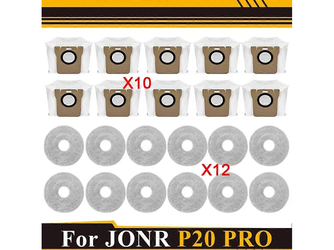 Compatible For P20 Pro Vacuum Parts Mop Cloth Dust Bag Accessories For P20 Pro Spare Parts Accessor