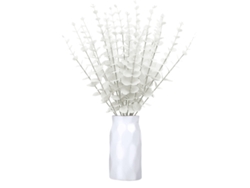 Paquete de 20 tallos de eucalipto artificiales para decoración de bodas KOFIHETY