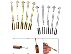 10 Cucharas De Rizado Mini Pala, Joyería De Vajilla, Collar De Colgante Para Hogar