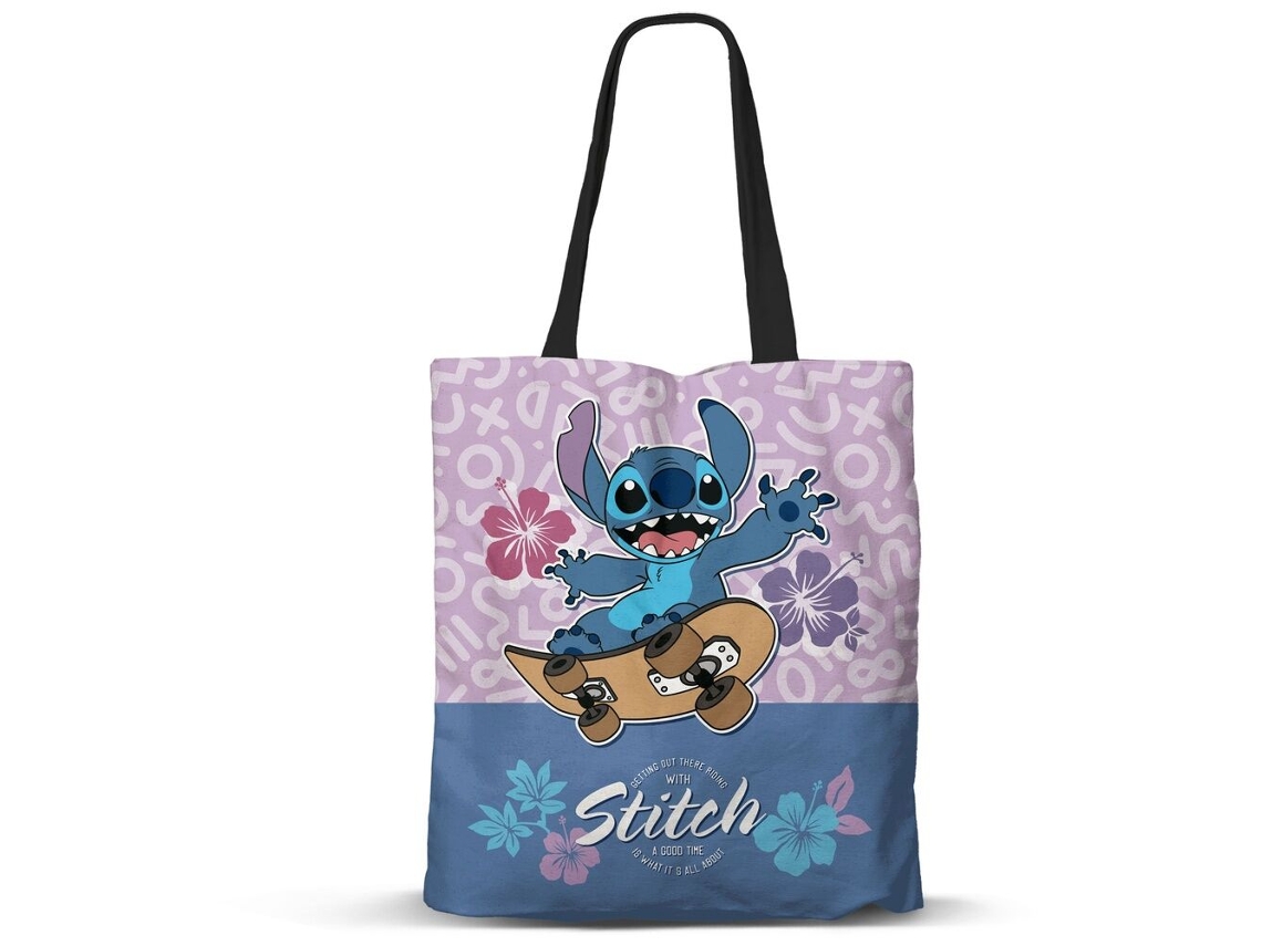 Bolsa de compras Disney Stitch Skate de 40 cm Karactermania