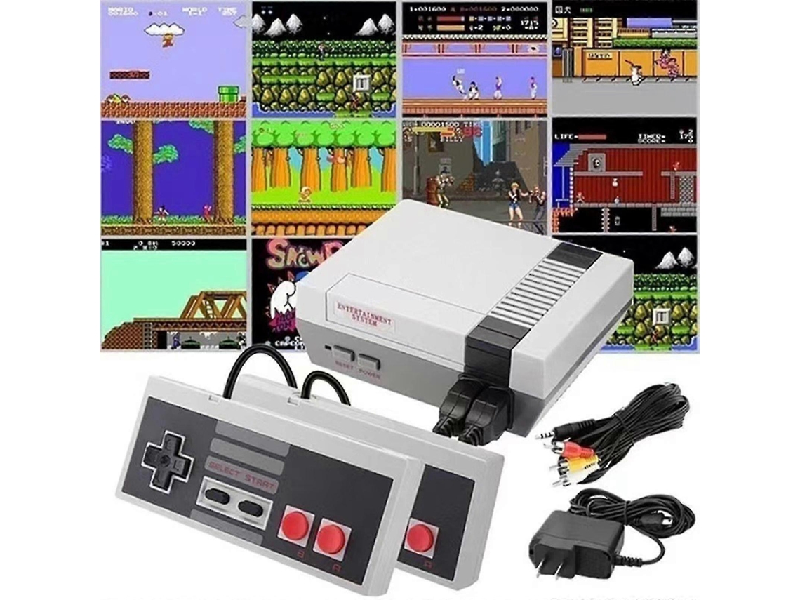 Consola De Juegos Retro Con 620 Videojuegos, Salida Av Y Hdmi Hd, Plug And Play, Mini Sistema De Entretenimiento De Edición Clásica Adultos Y Niños