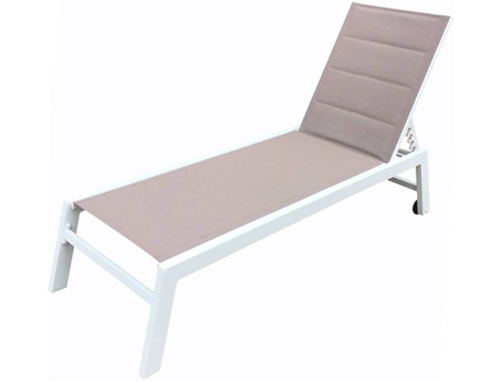 Tumbo HAPPY GARDEN Barbados en Textileno (Topo - Aluminio Blanco)
