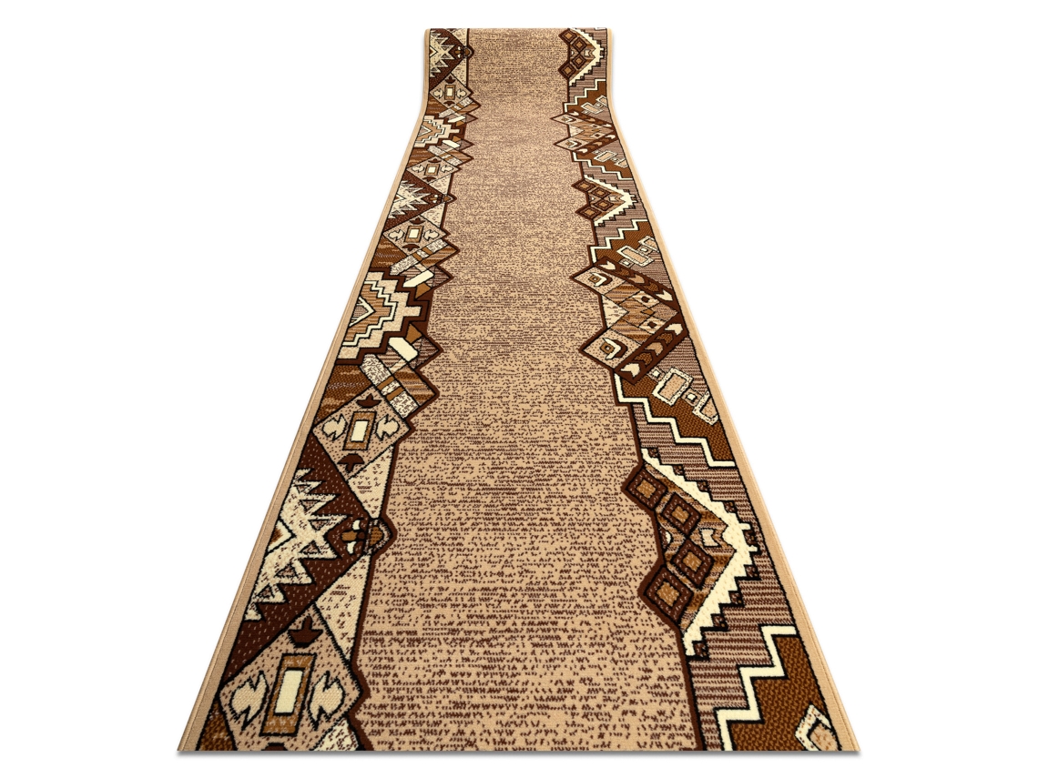 Alfombra de Pasillo Bcf Baryton Beige 60 cm