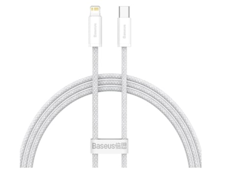 Cable Telemóvel Usb-C Lightning BASEUS Blanco
