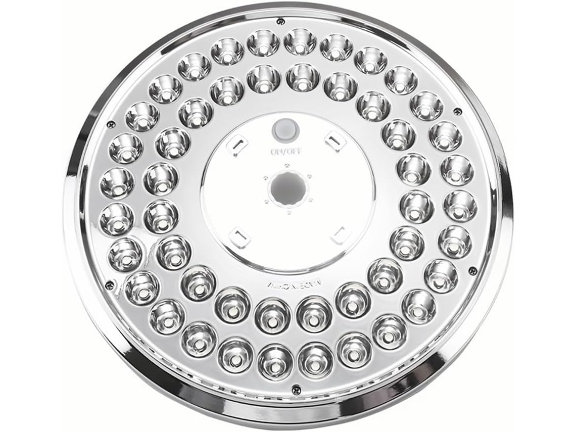Luz solar para asta de bandera, impermeable, con 48 LED, para uso en exteriores. Gokoco