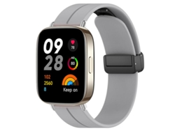Correa de silicona para Redmi Watch 3 - Cabeza plana - Hebilla negra