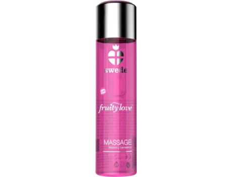 Lubricante SWEDE Efecto Calor Frambuesa y Ruibarbo 120 ml