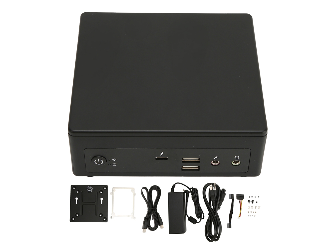 Mini Pc Con 8gb Ddr4, 256gb Nvme Ssd, Cpu Quad Core 2.8ghz Para Oficina Y Casa Luz Dourada