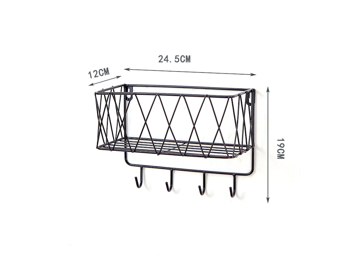 Estante de pared flotante, para organización Kofihety