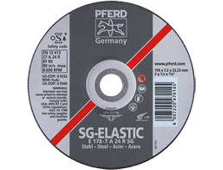 Disco PFERD Desbastar (150-7 A24 R Sg)