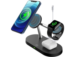 Estación de Carga Sem Rápido Dock para iPhone 12 Pro Max/13 YIZHOOD Negro