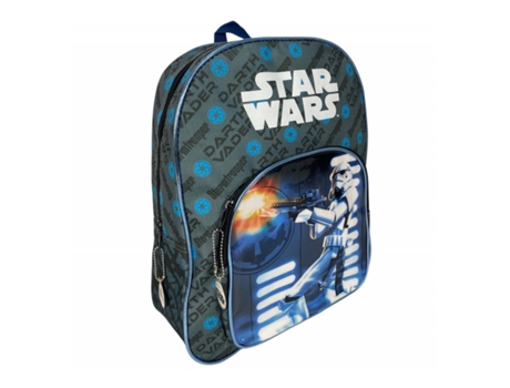 Mochila Infantil Para Niños Y Niñas De Star Wars , Bolso Escolar, Bolsa Ergonómica, 40X34X18Cm DISNEY