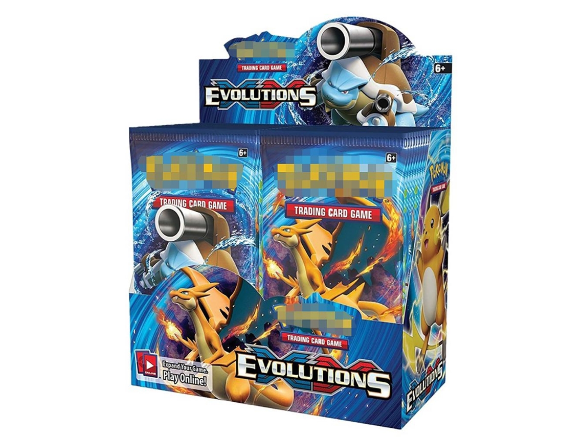 Caja Expositora De La Colección De Cartas De Juego Animadas 360 Para Niños Y Aficionados.