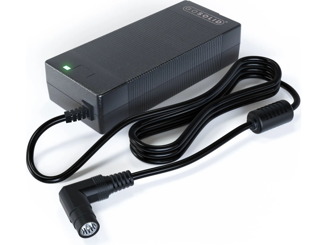 Cargador de bicicleta eléctrica compatible con Cortina S3 y S4 29,4 V 2 A con conector de 1 pin ¡GO SOLID