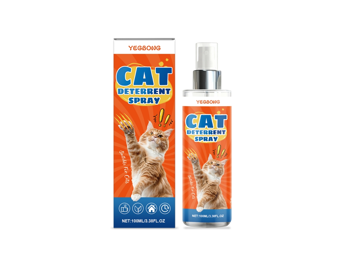 Spray repelente para gatos