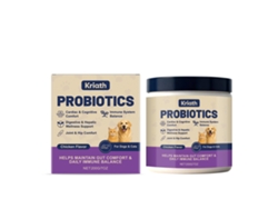 Polvo probiótico para el cuidado intestinal de las mascotas