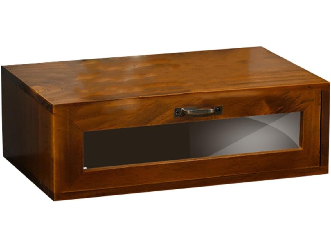 Caja De Almacenamiento De Escritorio De Madera Con Cajones Apilables Para Espacio De Trabajo Multifuncional 1