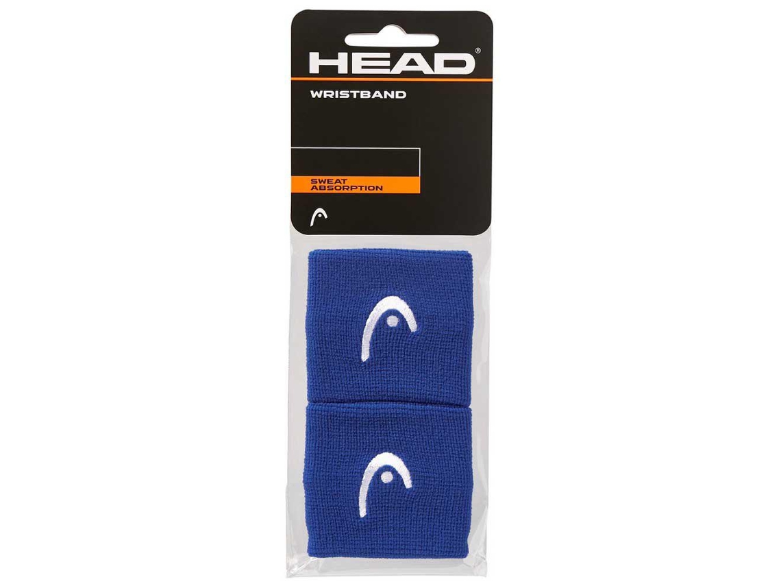 Puño para Hombre HEAD Logo 2.5´´ Azul para Tenis (Talla Única)