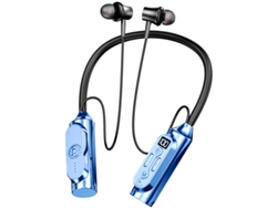 Auriculares Inalámbricos Interruptor Pausa Cuello Conexión Dispositivo YIZHOOD Bluetooth Azul