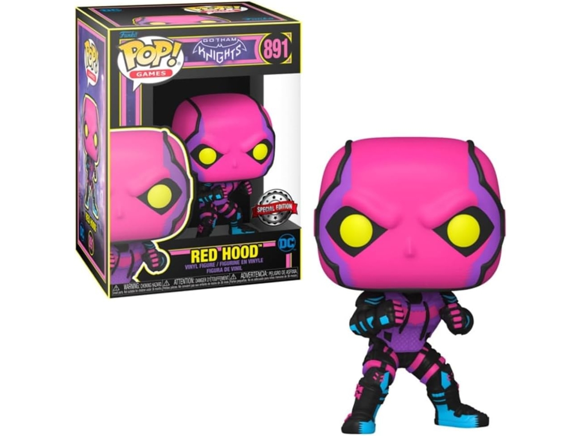 Funko Pop! Gotham Knights Red HoodBrilla en la Oscuridad Exclusivo 891