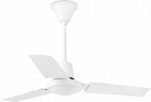 Ventilador De Techo faro barcelona 33011 mini indus blanco iluminación ø91cms 3 palas 43.2 92 ø92