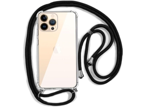 Funda COOL para iPhone 13 Pro Max cordón Negro