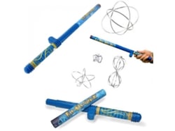 Ats-kit De Ciencia De Varilla Eléctrica Estática Fun Fly Stick Juguetes Educatsivos Varilla De Levitación Con 10 Formas Voladoras
