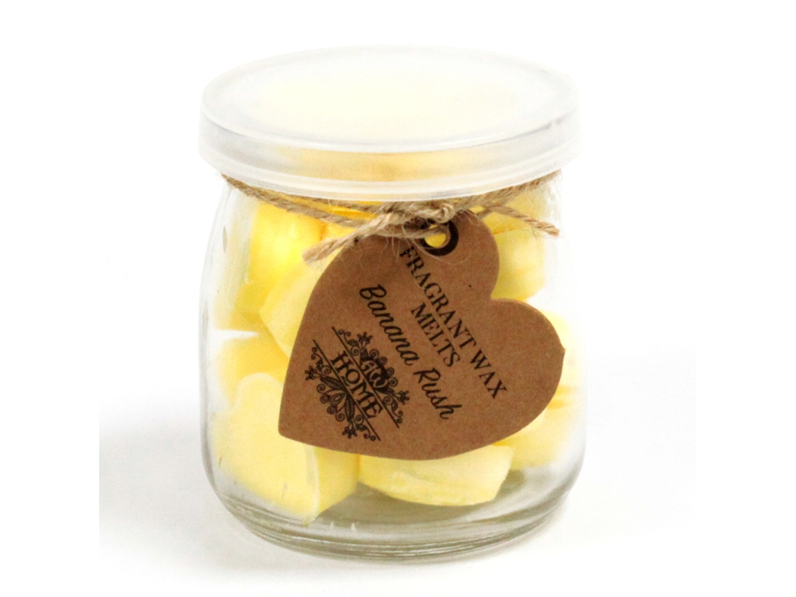 6 Frascos de Cera de Soja Banana Rush 501G