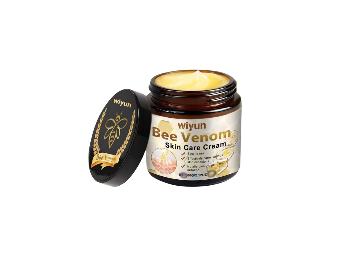 Crema purificante de veneno de abeja para el cuidado de la piel