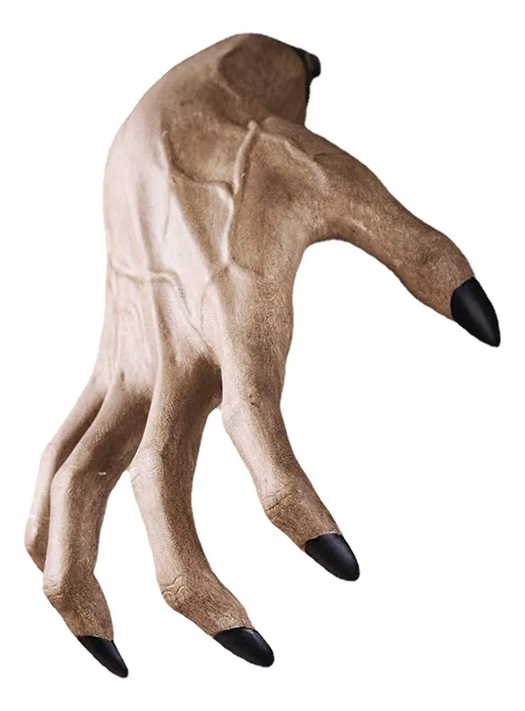 Nueva decoración de mano de zombi aterradora para Halloween, vayotoy