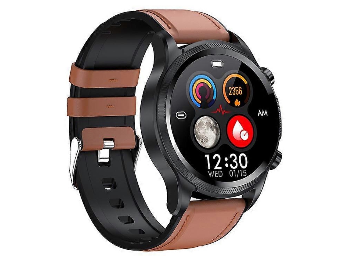 Reloj inteligente deportivo E400 de 1,39 pulgadas, resistente al agua IP68, con ECG, PPG, temperatura corporal y monitor de oxígeno en sangre Ly Ebike