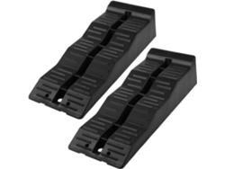 Nivelador De Ruedas De Hdpe De 2 Piezas Para Autocaravanas, Triple Capacidad, Para Remolques Y Vehículos.