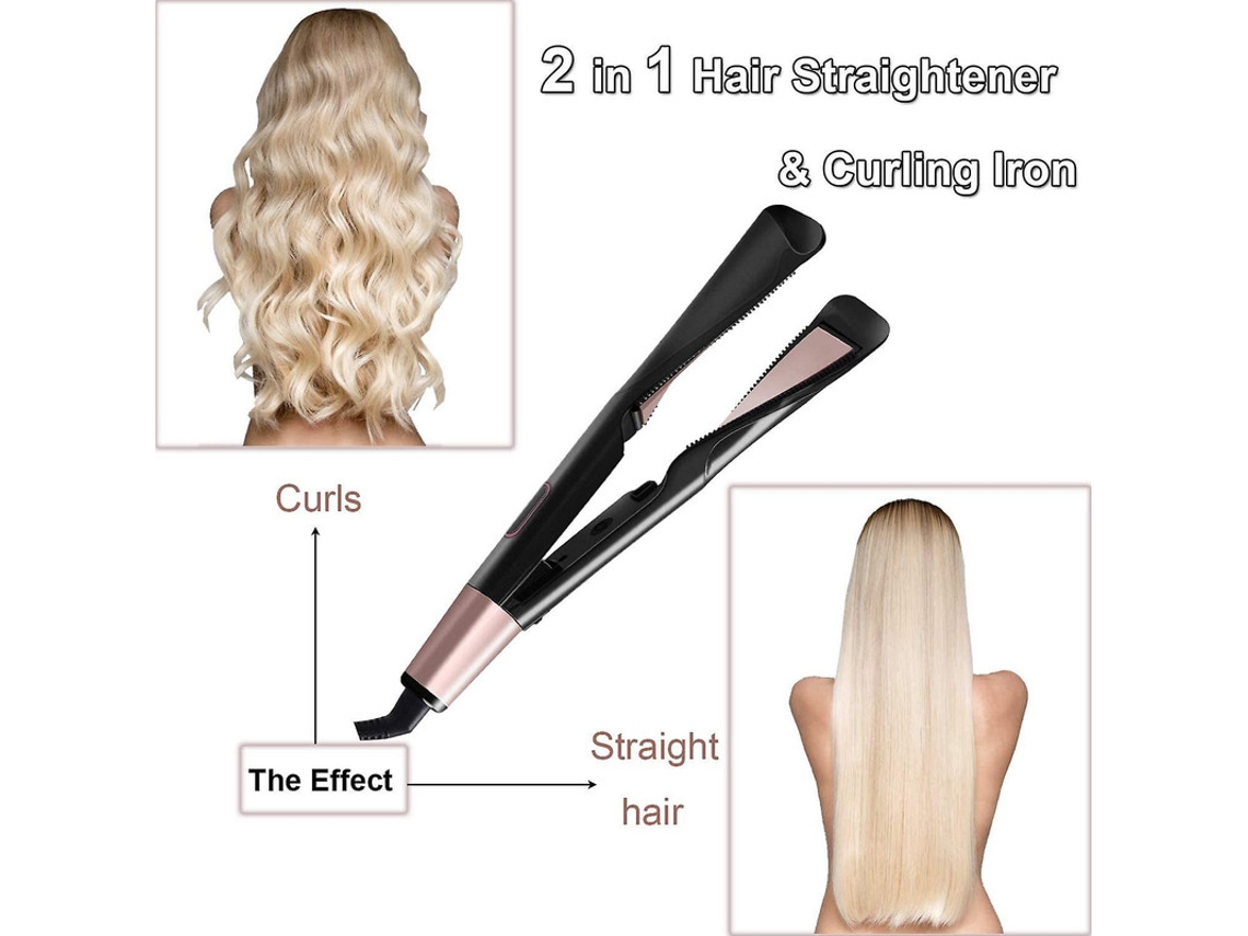 Plancha de pelo YIZHOOD Adc257 negra