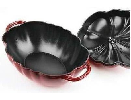 Cacerola STAUB (Rojo - Hierro Fundido - 25 cm)