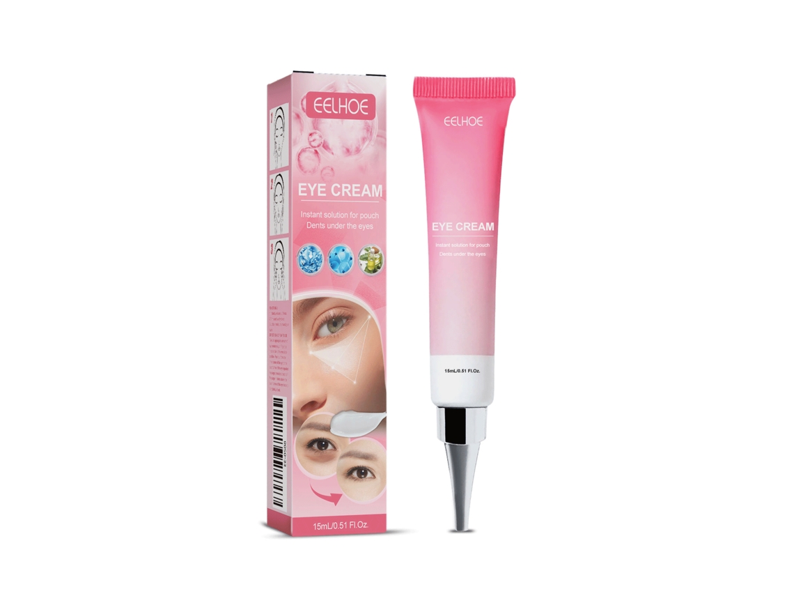 Crema para el contorno de ojos para pieles sensibles y antienvejecimiento.