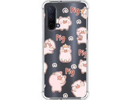 Carcasa OnePlus Nord CE 5G TUMUNDOSMARTPHONE Cerdos Multicolor