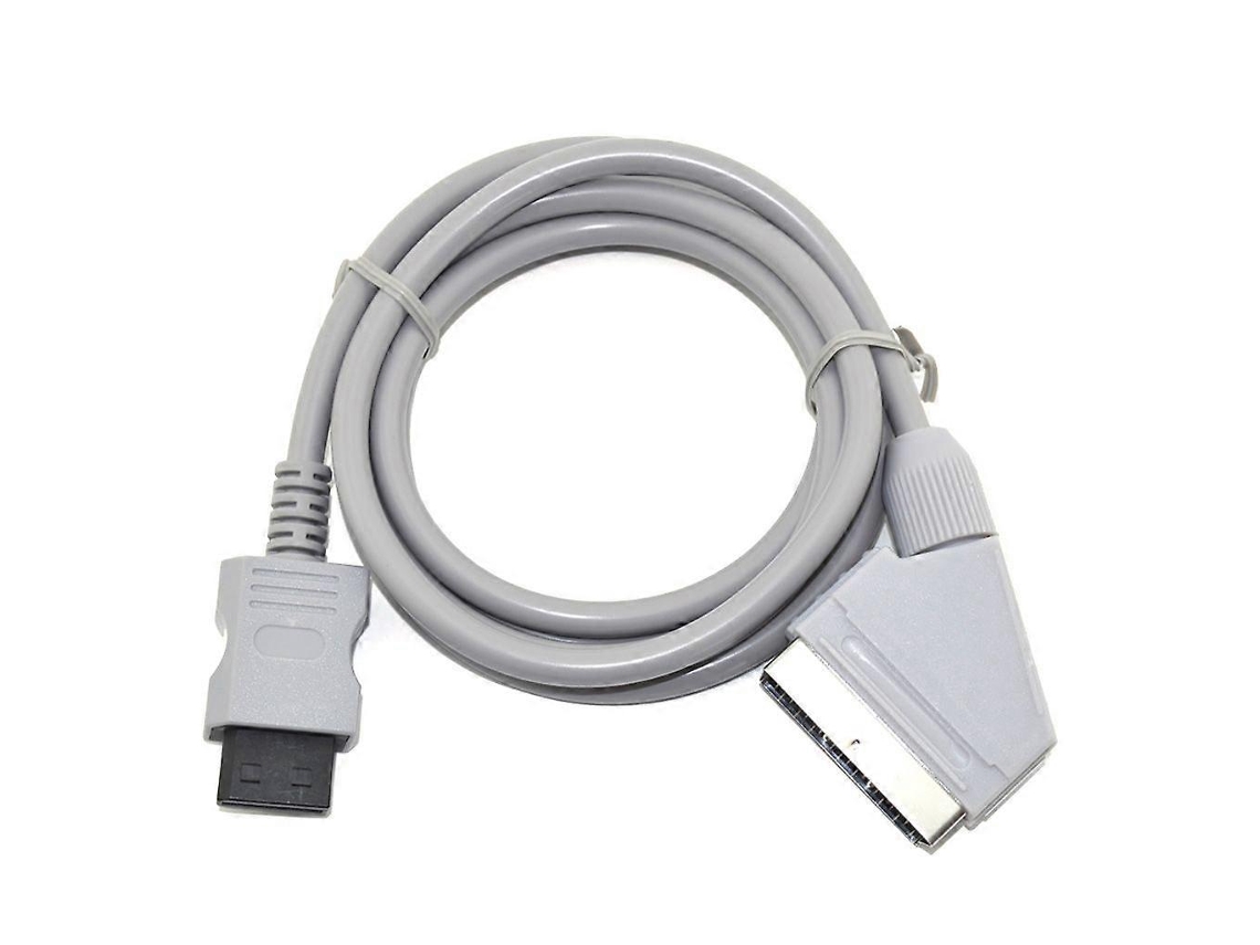 Cable De Cable Av Rgb Scart Video Tv Para El Videojuego Wii Wii-u