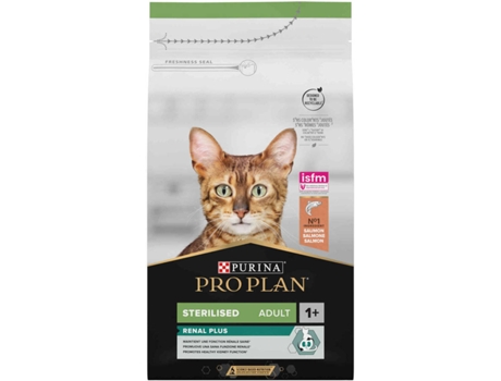 Pienso para Gatos PURINA Pro Plan OptiRenal (1.5Kg - Adulto - Seco - Castrados - Sabor: Salmón)