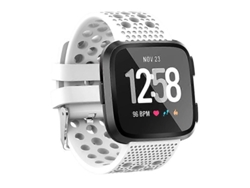 Pulsera inteligente con orificios de ventilación para Fitbit Versa Nostalgia88