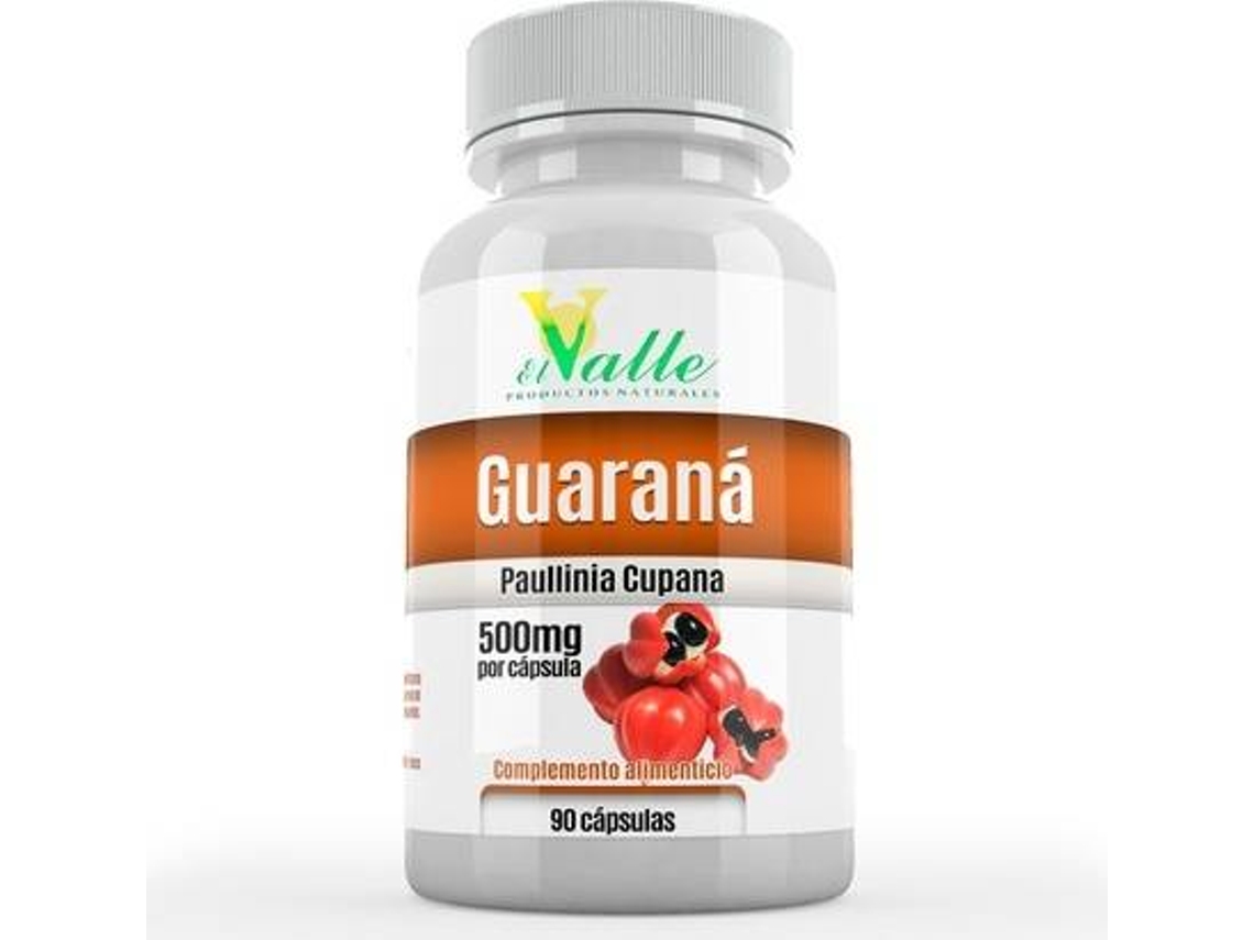 Complemento Alimentar EL VALLE Guaraná (90 cápsulas)
