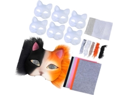 Gatos Vírgenes Para Hombres Y Mujeres - Kits De Animales Pintados A Mano Para Bailes De Máscaras, Halloween Y Cosplay.