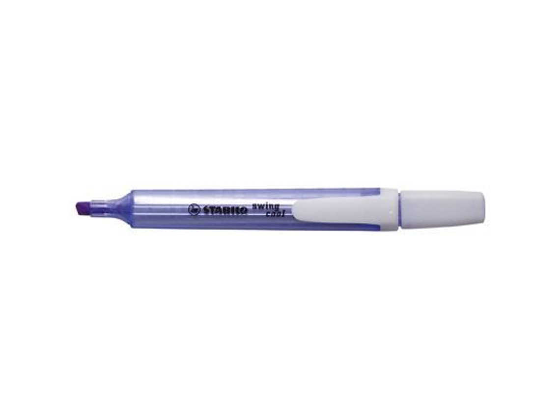 Stabilo Swing Lavender - Pintura fluorescente con punta biselada ancha