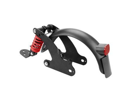 Suspensión trasera Xiaomi Scooter 3 guardabarros luz trasera Negro/Rojo ULIP