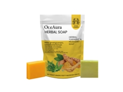 Jabón de belleza herbal con curcumina