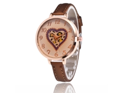 Reloj De Bolsillo Mecánico Vintage Steampunk Con Esqueleto Y Luz, Con Cadena.